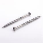 Torx ბრტყელი თავი ხის ხრახნი