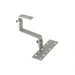 მზის PV სამაგრის ლითონის ნაწილი მოჭიქული კრამიტის სახურავისთვის